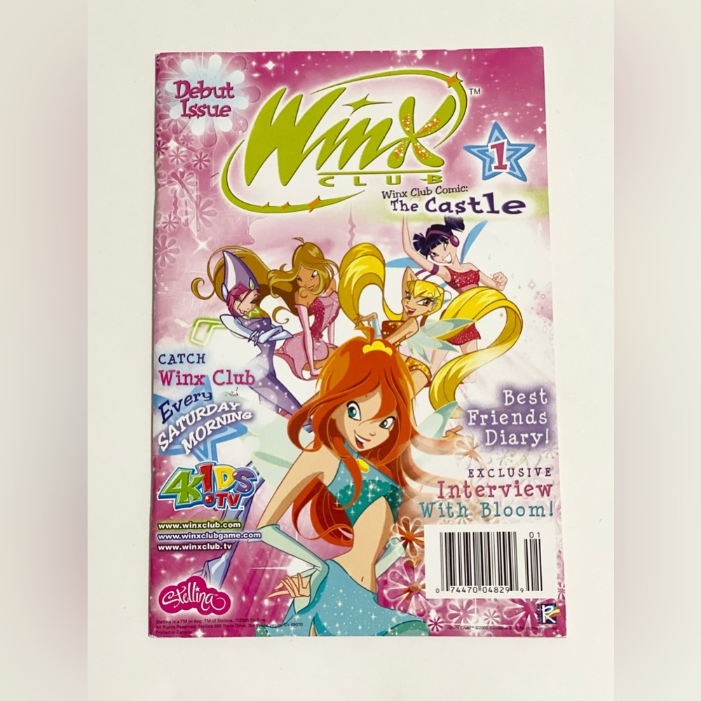 A Winx Club Debut Issue 1 The Castle Comic Book Magazine